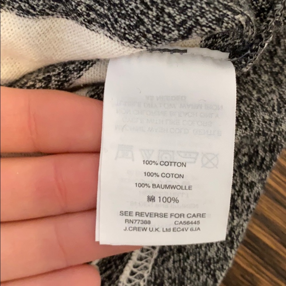 JCREW Striped Oversized Turtleneck XS - Picture 4 of 4